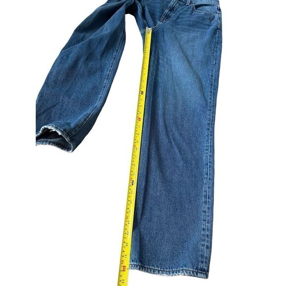 Madewell Baggy Straight Jeans size 28 Blue - Picture 6 of 9
